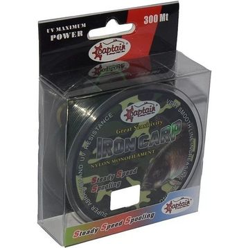 Captain İron Carp 300 mt Kamuflaj 0.50 mm Monofilament Misina