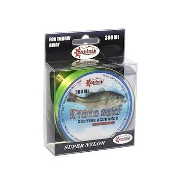 Captain Kyoto Surf 300 mt Sarı 0.37 mm Monofilament Misina