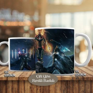 Captaın Marvel Kupa Bardak