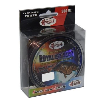 Captain Royalist Soft 300 mt Kahve Rengi 0.30 mm Monofilament Misina