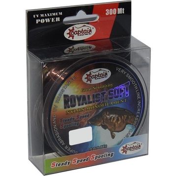 Captain Royalist Soft 300 mt Kahve Rengi 0.30 mm Monofilament Misina