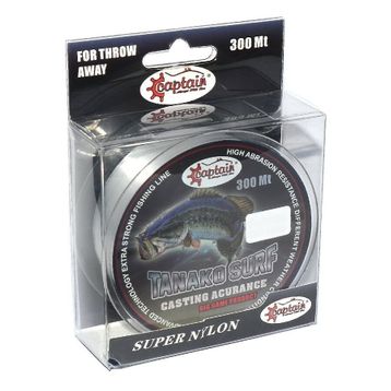 Captain Tanako Surf 300 mt Beyaz 0.33 mm Monofilament Misina