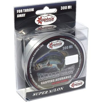 Captain Tanako Surf 300 mt Beyaz 0.37 mm Monofilament Misina