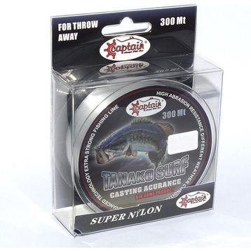Captain Tanako Surf 300 mt Beyaz 0.40 mm Monofilament Misina