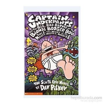 Captain Underpants - Booger Boy Part 1 - Dav Pilkey