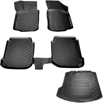 Caraks VW Bora 1998-2005 Arası 3D Bagaj Havuzu ve Havuzlu Paspas
