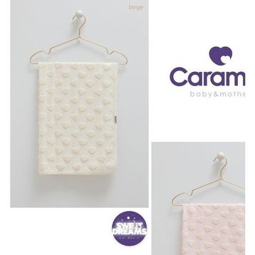 Caramell 1905 Bej Penye Bebek Battaniyesi