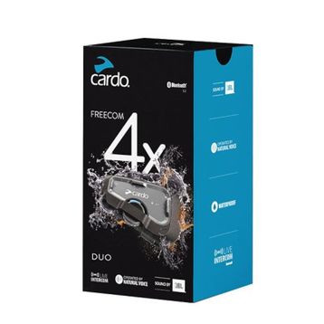 Cardo Freecom 4X Bluetooth ve Intercom Çiftli Paket