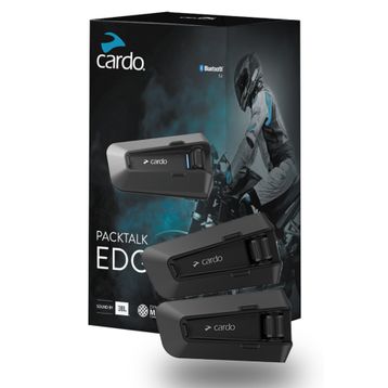 Cardo Packtalk Edge Duo JBL Bluetooth ve Intercom İkili Paket