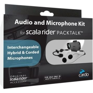 Cardo SRAK0039 Packtalk Audio ve Mikrofon Set
