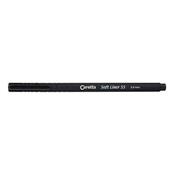 Caretta Mavi Siyah Soft Liner 55 Keçeli Kalem
