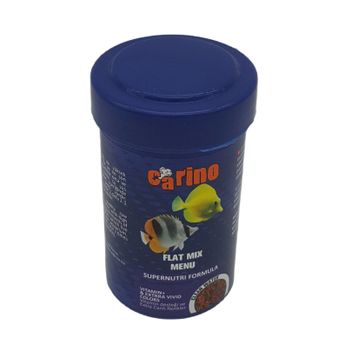 Carino Flat Mix Menu Granulat Renklendirici 100 ml Balık Yemi