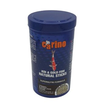 Carino Koi & Goldfish Natural Sticks Koi ve Japon 1000 ml Balık Yemi