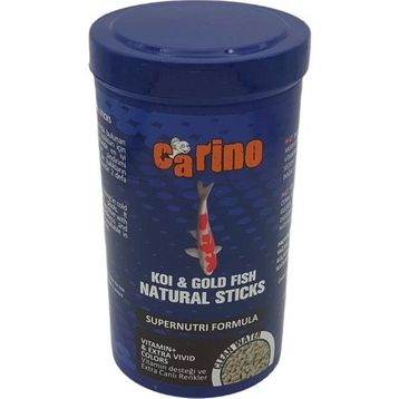 Carino Koi & Goldfish Natural Sticks Koi ve Japon 1000 ml Balık Yemi