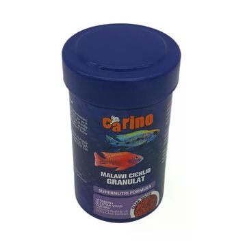 Carino Malawi Cichlid Granulat Etçil 100 ml Balık Yemi
