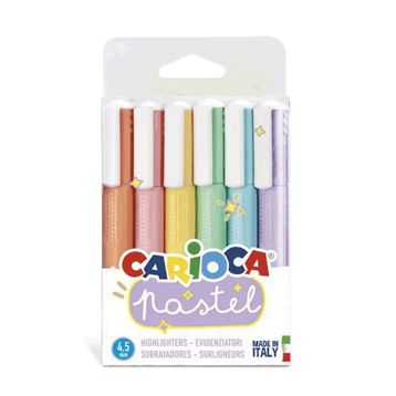 Carioca 43033 Pastel 6'lı İşaretleme Kalemi