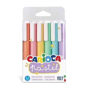 Carioca 6'lı Pastel Renk İşaretleme Kalemi