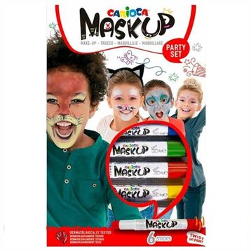 Carioca 6'lı Renkli Yüz Boyası