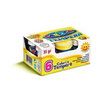Carioca 6x35 gr Tempera Boya