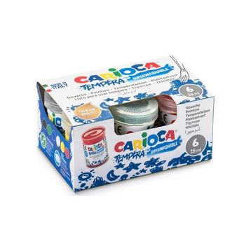 Carioca 6x35 gr Tempera Boya