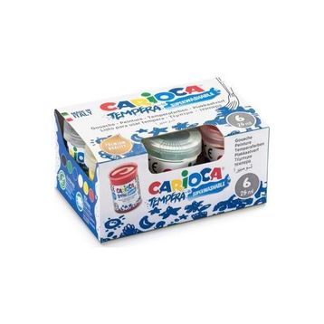 Carioca 6x35 gr Tempera Boya