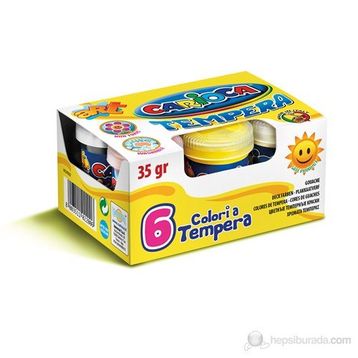 Carioca 6x35 gr Tempera Boya