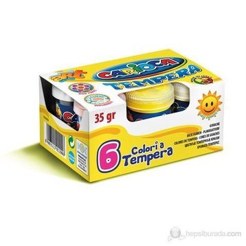 Carioca 6x35 gr Tempera Boya