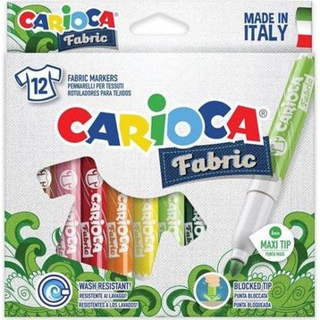 Carioca Cromatex 12'li Kumaş Boyaması