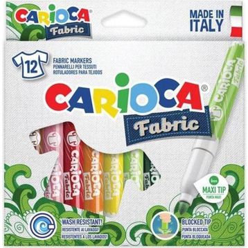 Carioca Cromatex 12'li Kumaş Boyaması