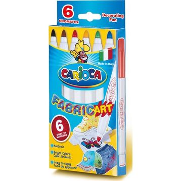 Carioca Cromatex 6'lı Kumaş Boyama Kalemi