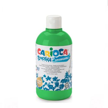 Carioca KO030-12 500 ml Plastik Şişede Yeşil Tempera Boya
