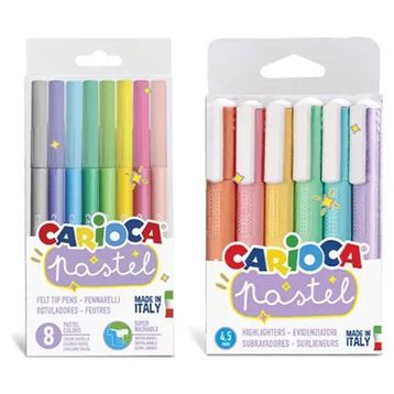 Carioca Pastel Renkler Boya Kalemi Seti