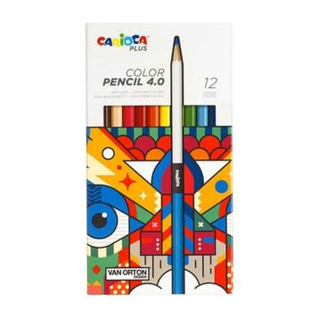 Carioca Plus 4.0 12'li Kuru Boya Kalemi