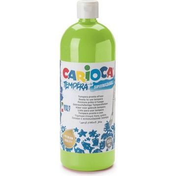 Carioca Tempera 1000 ml Açık Yeşil Süper Yıkanabilir Parmak Boya