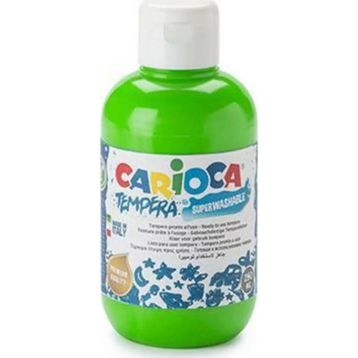 Carioca Tempera 500 ml Yeşil Süper Yıkanabilir Parmak Boya