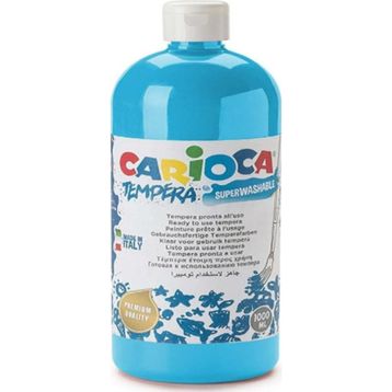 Carioca Tempera Mavi 1000 ml Süper Yıkanabilir Parmak Boya