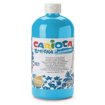 Carioca Tempera Mavi 1000 ml Süper Yıkanabilir Parmak Boya