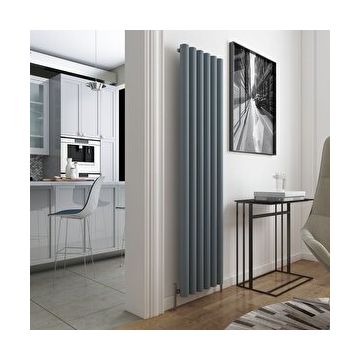 Carisa Odessa 180x55 cm Kumlu Açık Gri Alüminyum Radyatör