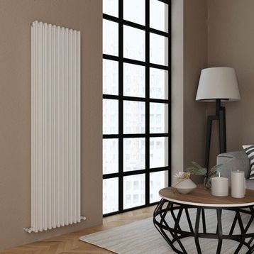 Carisa Tubulous 180x49,5 cm Kumlu Beyaz Alüminyum Radyatör
