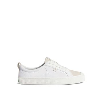 Cariuma 100104W19W- OCA Low Premium Leather Beyaz Deri Kadın Spor Ayakkabı