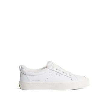Cariuma 102504W13M-OCA Therma Pre Leather Beyaz Deri Erkek Spor Ayakkabı