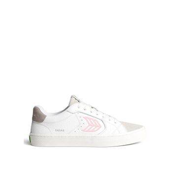 Cariuma 411304W43M-SALVAS Premium Leather V Beyaz Deri Erkek Spor Ayakkabı