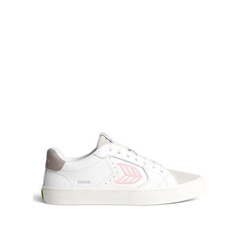 Cariuma 411304W43W-SALVAS Premium Leather V Beyaz Deri Kadın Spor Ayakkabı