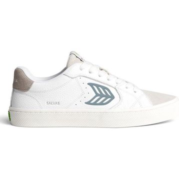 Cariuma 411304W61M-SALVAS Premium Leather V Beyaz Deri Erkek Spor Ayakkabı