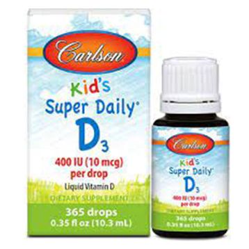 Carlson Kid's Daily D3 400 IU 2x10.3 ml Damla