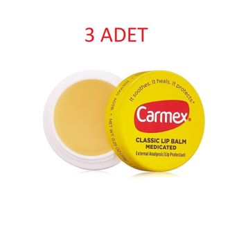 Carmex Classic Lip Balm 3x7.5 gr Dudak Kremi