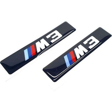 Carmind Bmw M3 Yan Çamurluk Bagaj Damla Logo Sticker