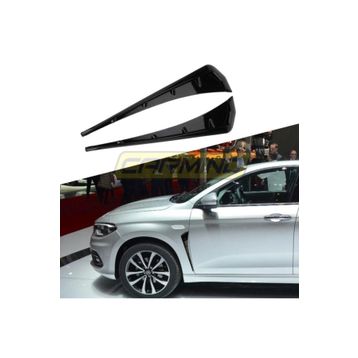 Carmind Piano Black 2 Adet Fiat Egea Yan Çamurluk Venti