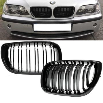 Carmind Piano Black 2002-2004 Bmw E46 Ön Panjur Izgara