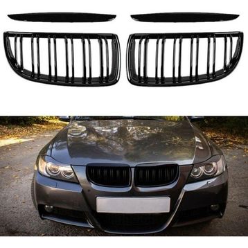 Carmind Piano Black 2005-2008 Bmw E90 Sedan Ön Panjur Izgara